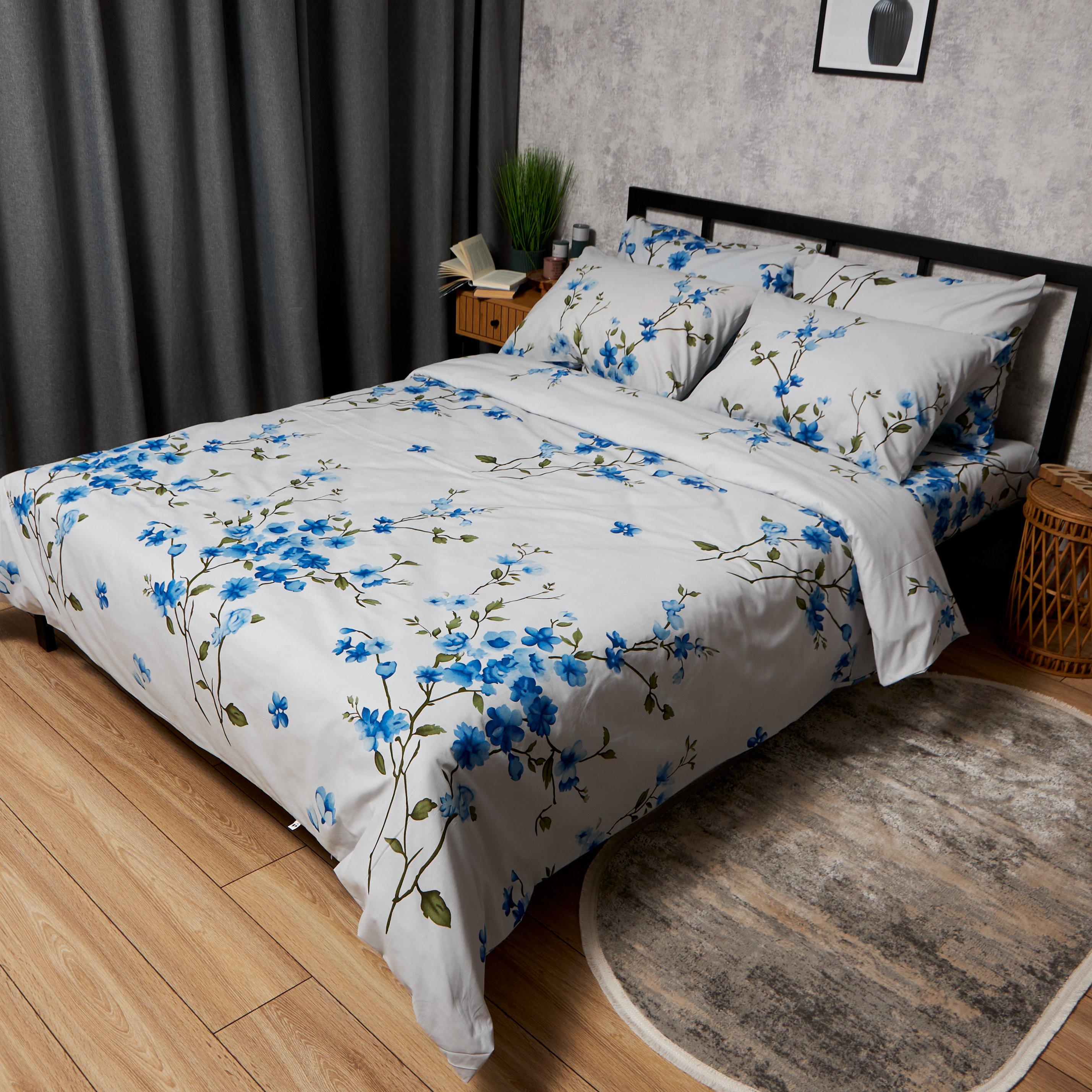 Комплект постельного белья Moon&Star бязь Gold Люкс Sky Bloom king size наволочка 2 шт. 220x240 см (MS-820009802)