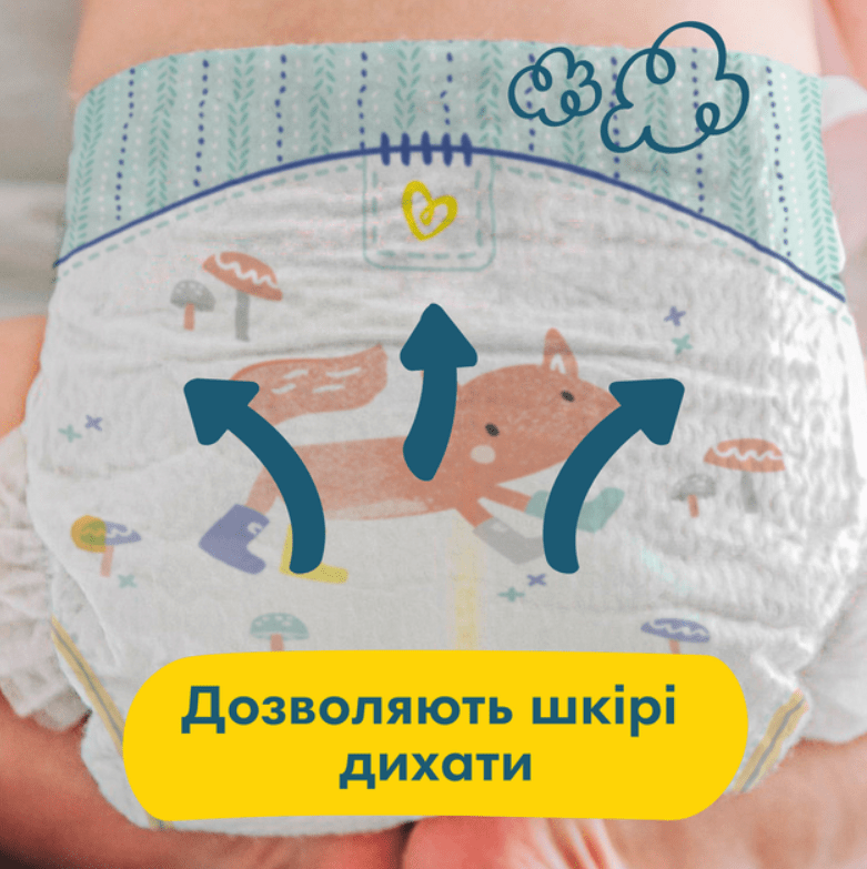 Підгузки дитячі Pampers Premium Care Newborn 2-5 кг 26 шт. (21594619) - фото 4