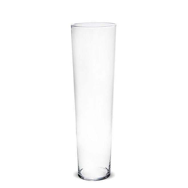Ваза стеклянная Flora H 50 см (8437)