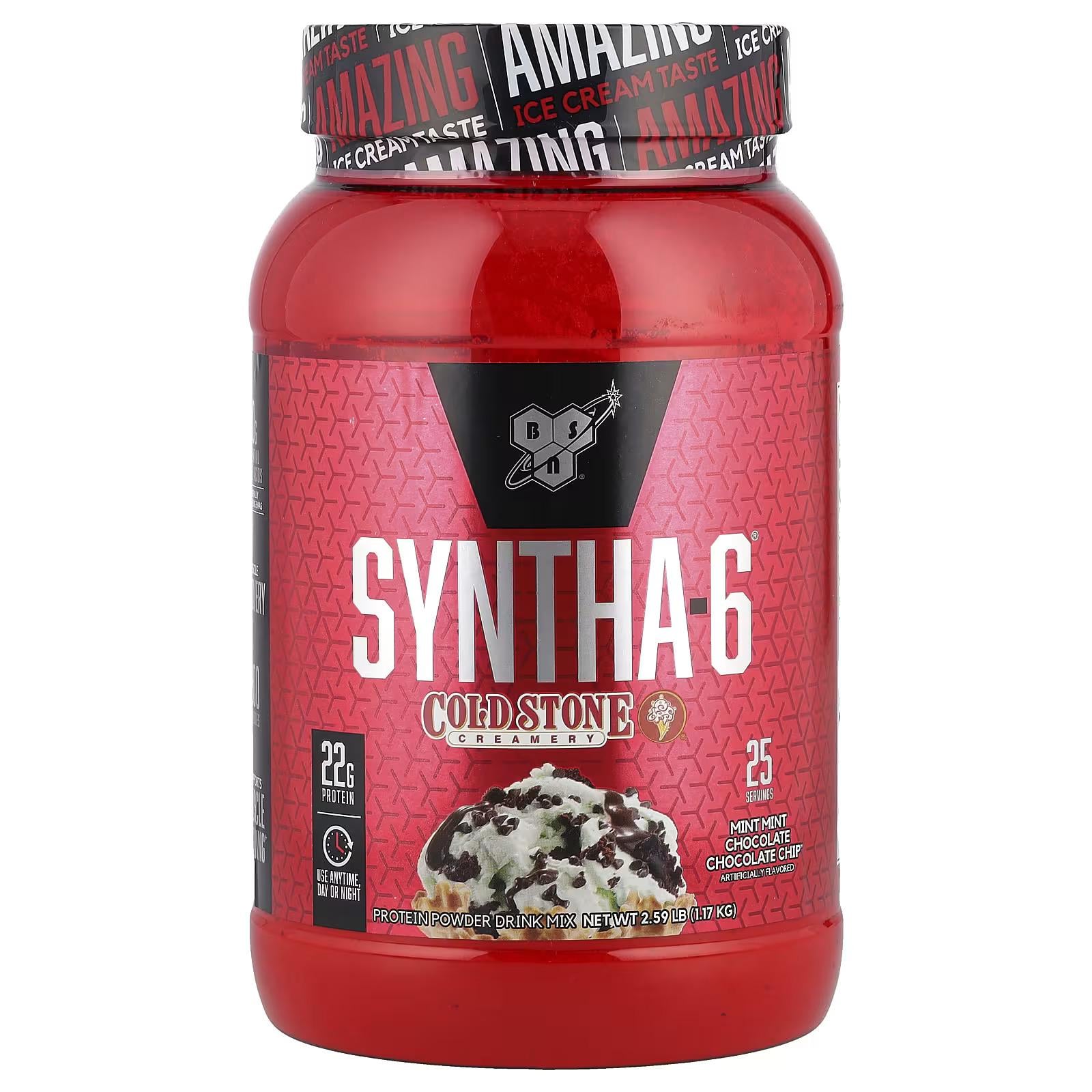 Протеин Bsn Syntha-6 Cold Stone Mint Choco Chips 1180 г