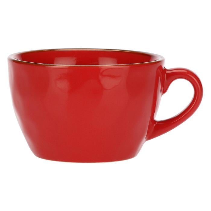 Кружка для чая Rose&Tulpani Milano CONCERTO CORALLO керамогранит 420 мл (2639465)