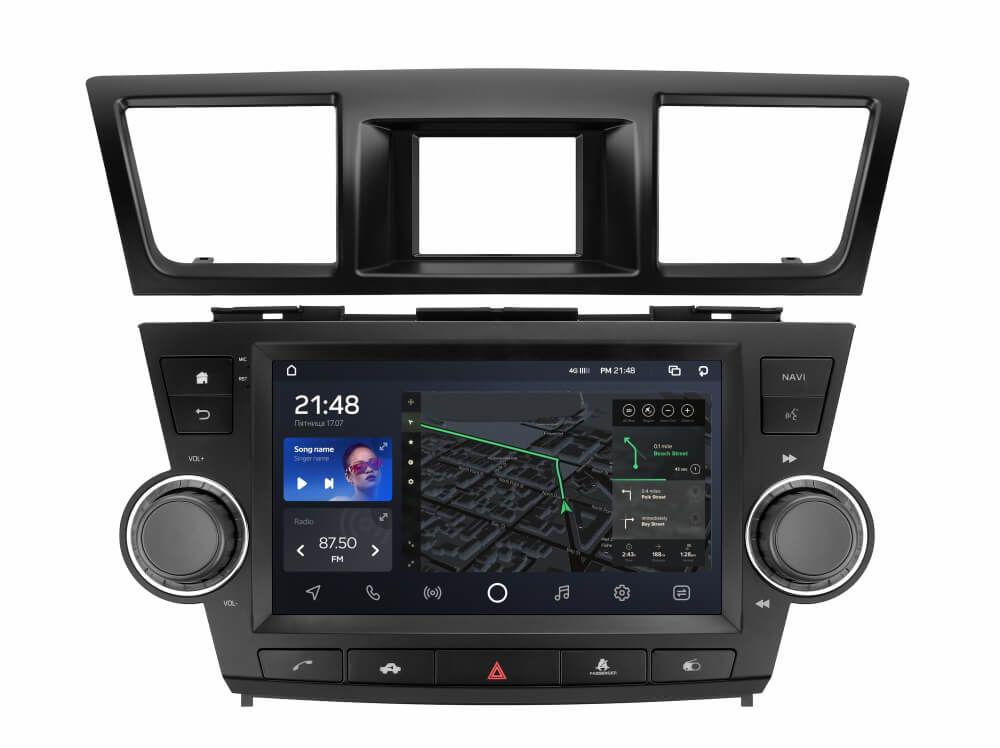 Штатна магнітола AMS T910 6+128 Gb Toyota Highlander 2 XU40 2007-2013
