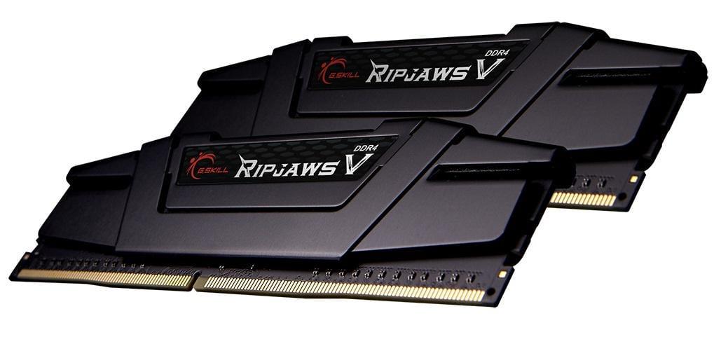 Оперативная память G.Skill Ripjaws V DDR4 2x8GB/3600 Black (F4-3600C18D-16GVK) - фото 2