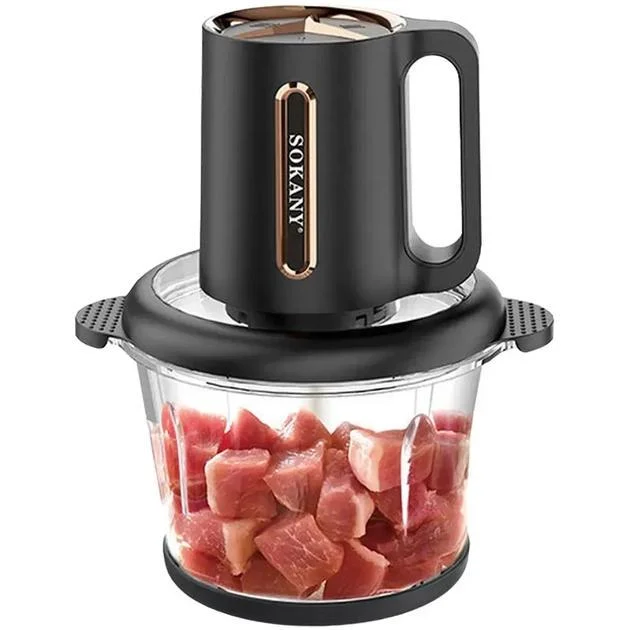 Блендер Sokany 06034 3 л 800 Вт с ручкой и двойным лезвием из нержавеющей стали Блендер Sokany 06034 3 л 800 Вт с ручкой и двойным лезвием из нержавеющей стали