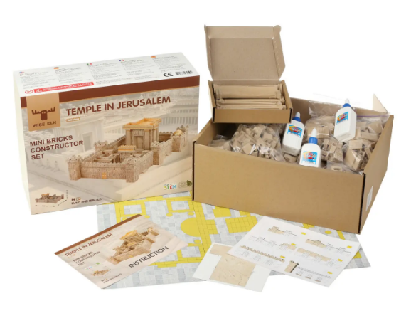 Керамічний конструктор із міні цеглинок TEMPLE IN JERUSALEM (70590) - фото 4 Керамічний конструктор із міні цеглинок TEMPLE IN JERUSALEM (70590) - фото 4