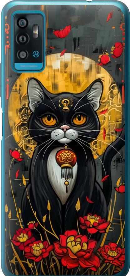 Чехол на ZTE Blade A71 China Cat (6134u-2523-42517)