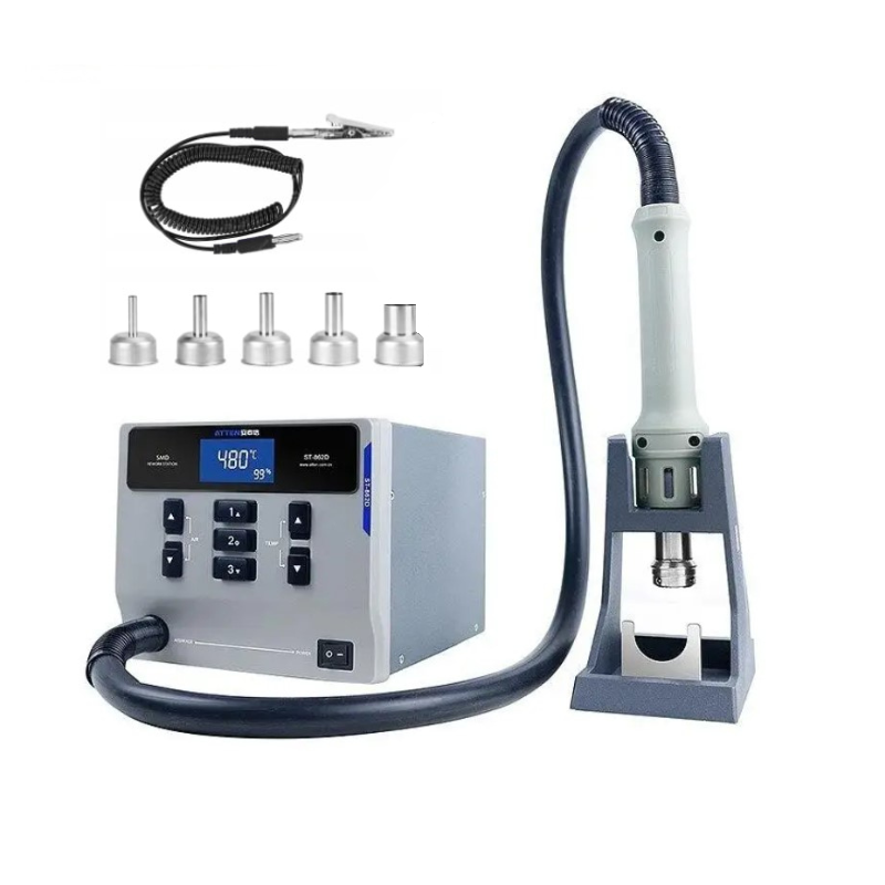 Паяльная станция термовоздушная ATTEN ST-862D (Dp52)