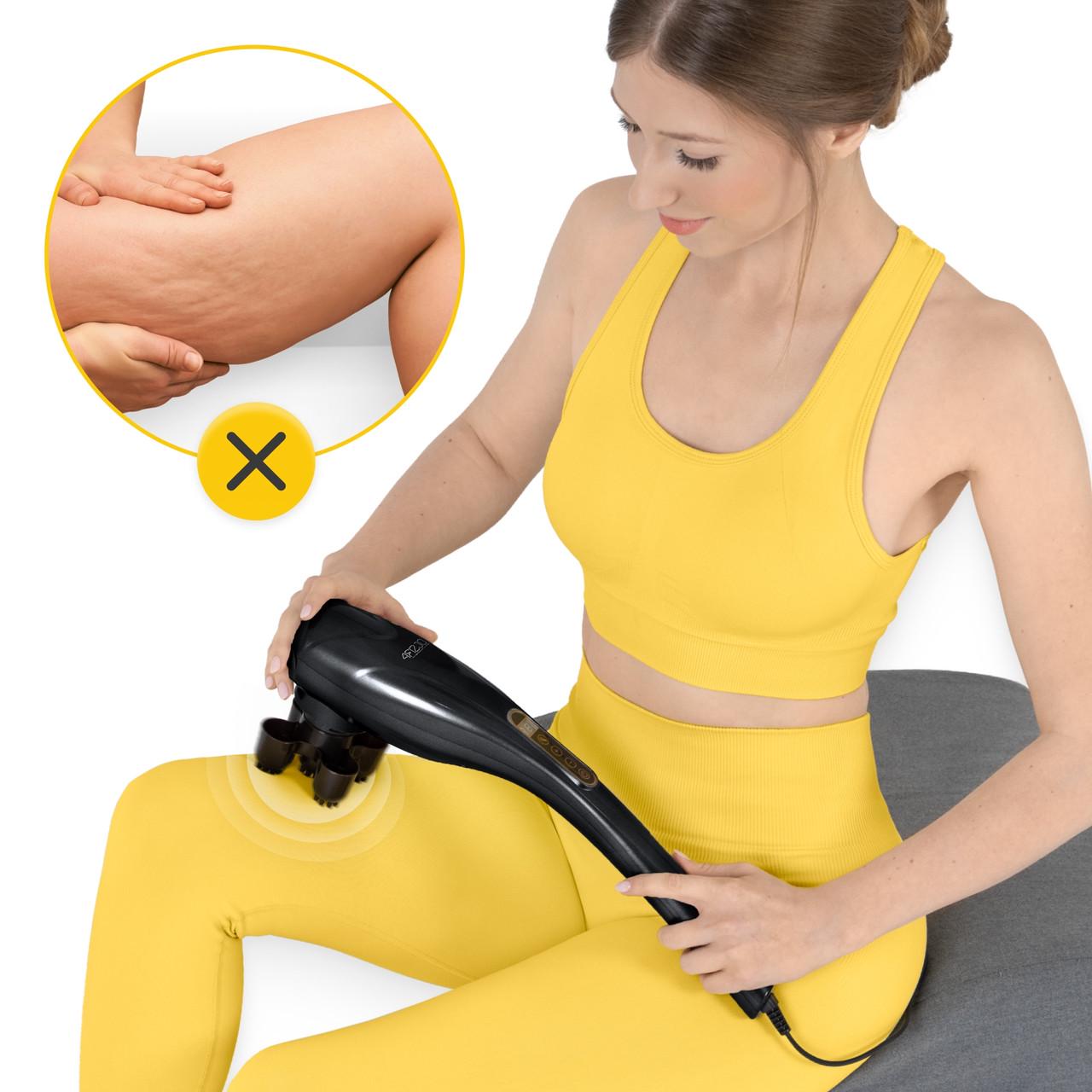 Масажер для тіла вібраційний 4FIZJO Long Stick 7в1 ручний Black (P-5907739319142) - фото 3 Масажер для тіла вібраційний 4FIZJO Long Stick 7в1 ручний Black (P-5907739319142) - фото 3