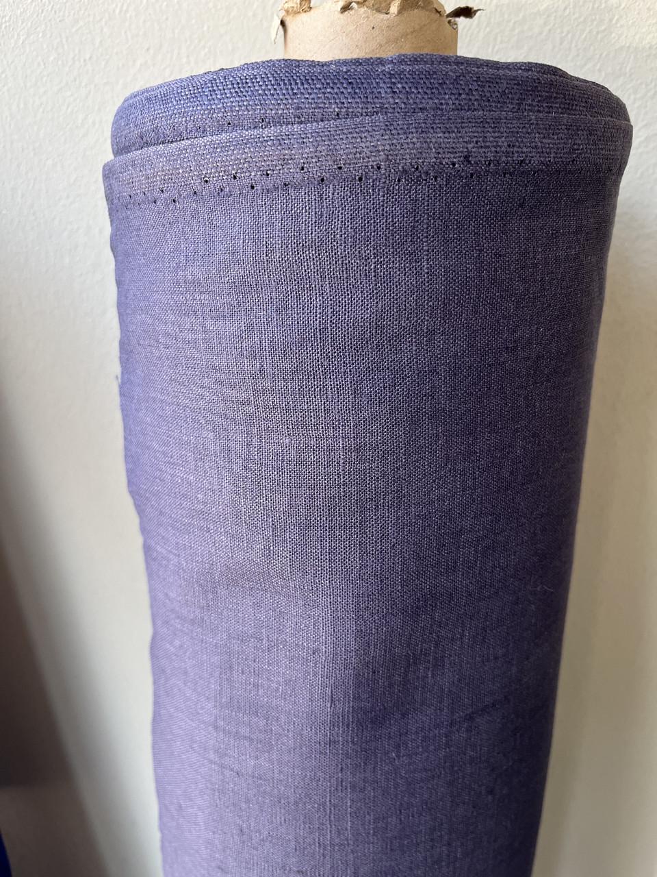 Тканина сорочково-платтєва LINEN PLUS лляна 143 см 915 Фіолетовий - фото 2 Тканина сорочково-платтєва LINEN PLUS лляна 143 см 915 Фіолетовий - фото 2