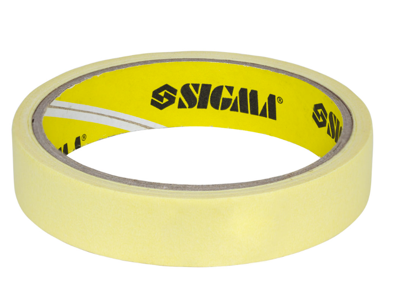 Скотч малярный Sigma 19 мм 40 м (8402021)