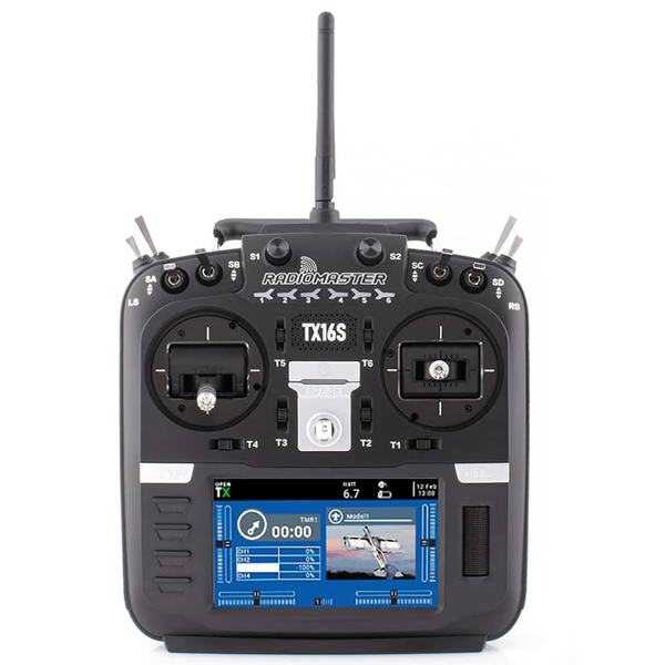 Пульт дистанционного управления RadioMaster TX16S Mark II ELRS для квадрокоптеров Black (d458) - фото 4 Пульт дистанционного управления RadioMaster TX16S Mark II ELRS для квадрокоптеров Black (d458) - фото 4