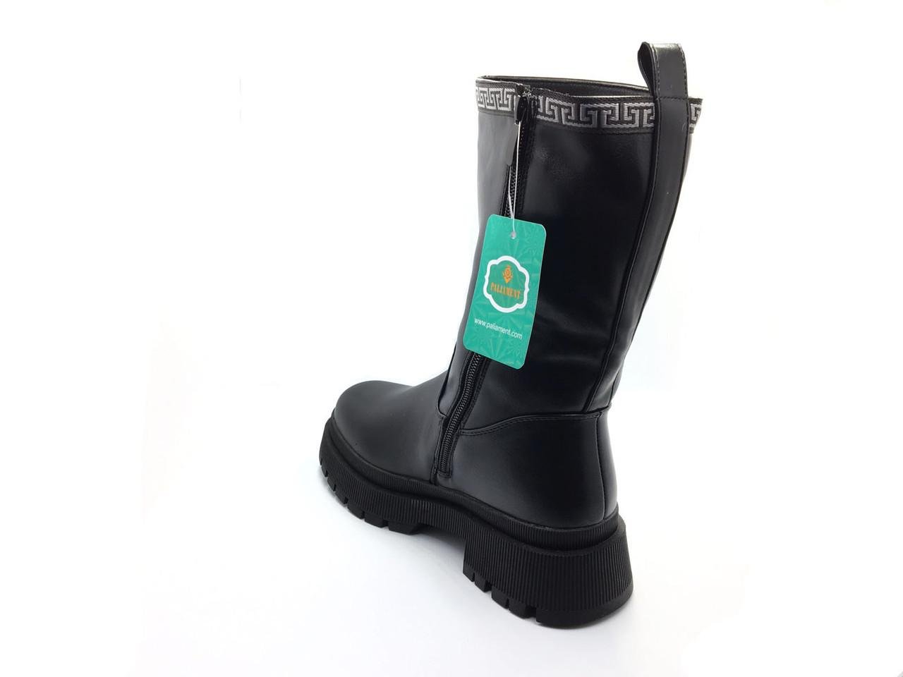 Сапоги зимние для девочек Paliament 2040-20/32 р. 32 Черный - фото 3 Сапоги зимние для девочек Paliament 2040-20/32 р. 32 Черный - фото 3
