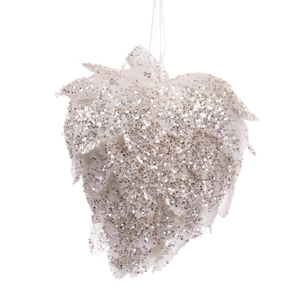 Набор новогодних украшений Elisey Сердце 6 шт. (025NZK)