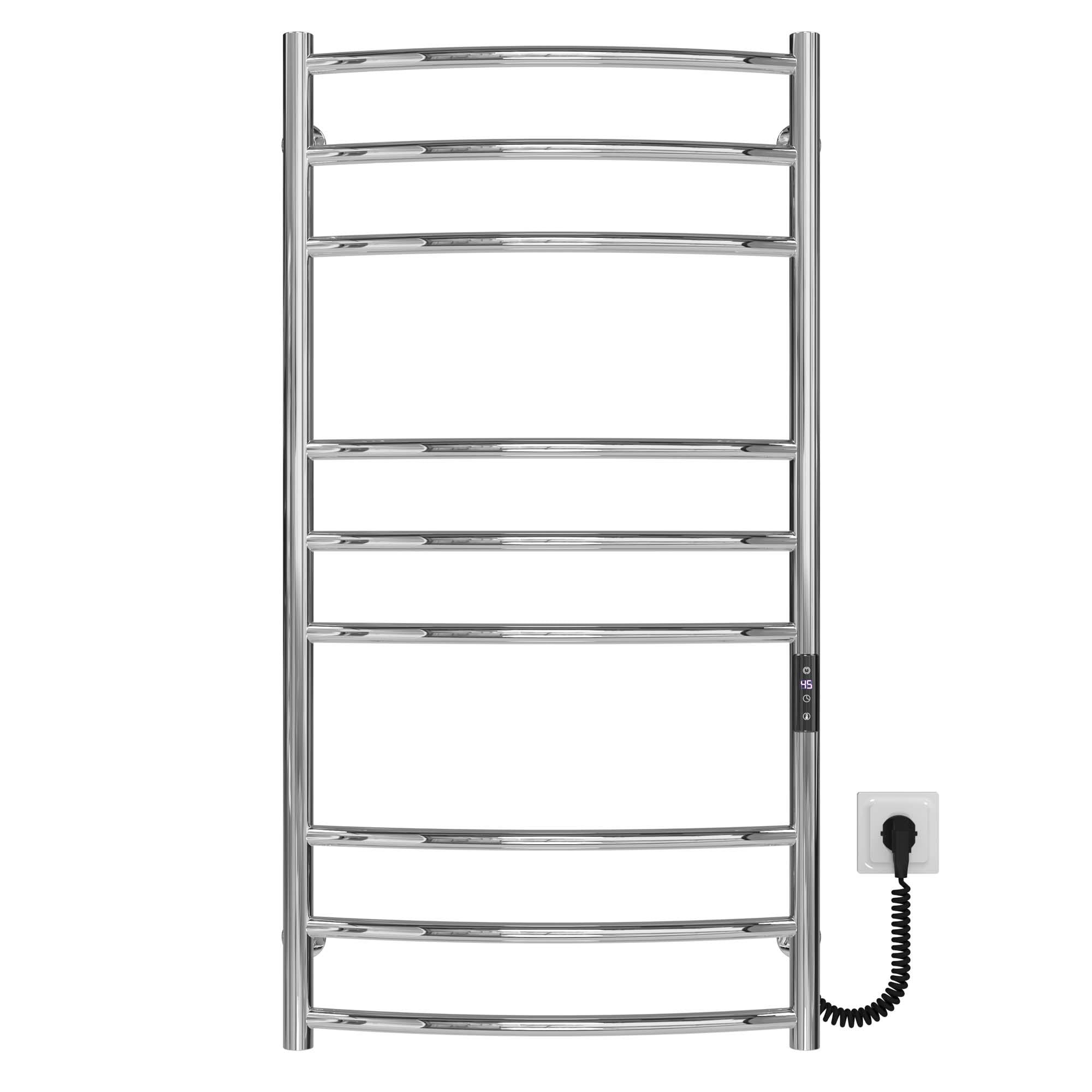 Полотенцесушитель электрический Deffi Классик Элит П9 JD03 правое подключение нержавеющая сталь 600х1000 мм Хром (C.KE.100.60.9.E.C.R.1)