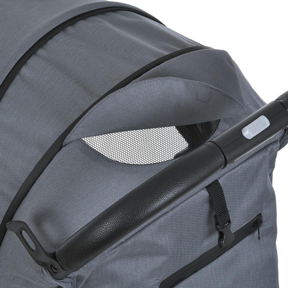 Прогулянкова коляска Bambi M 5727 Flash Gray - фото 11 Прогулянкова коляска Bambi M 5727 Flash Gray - фото 11