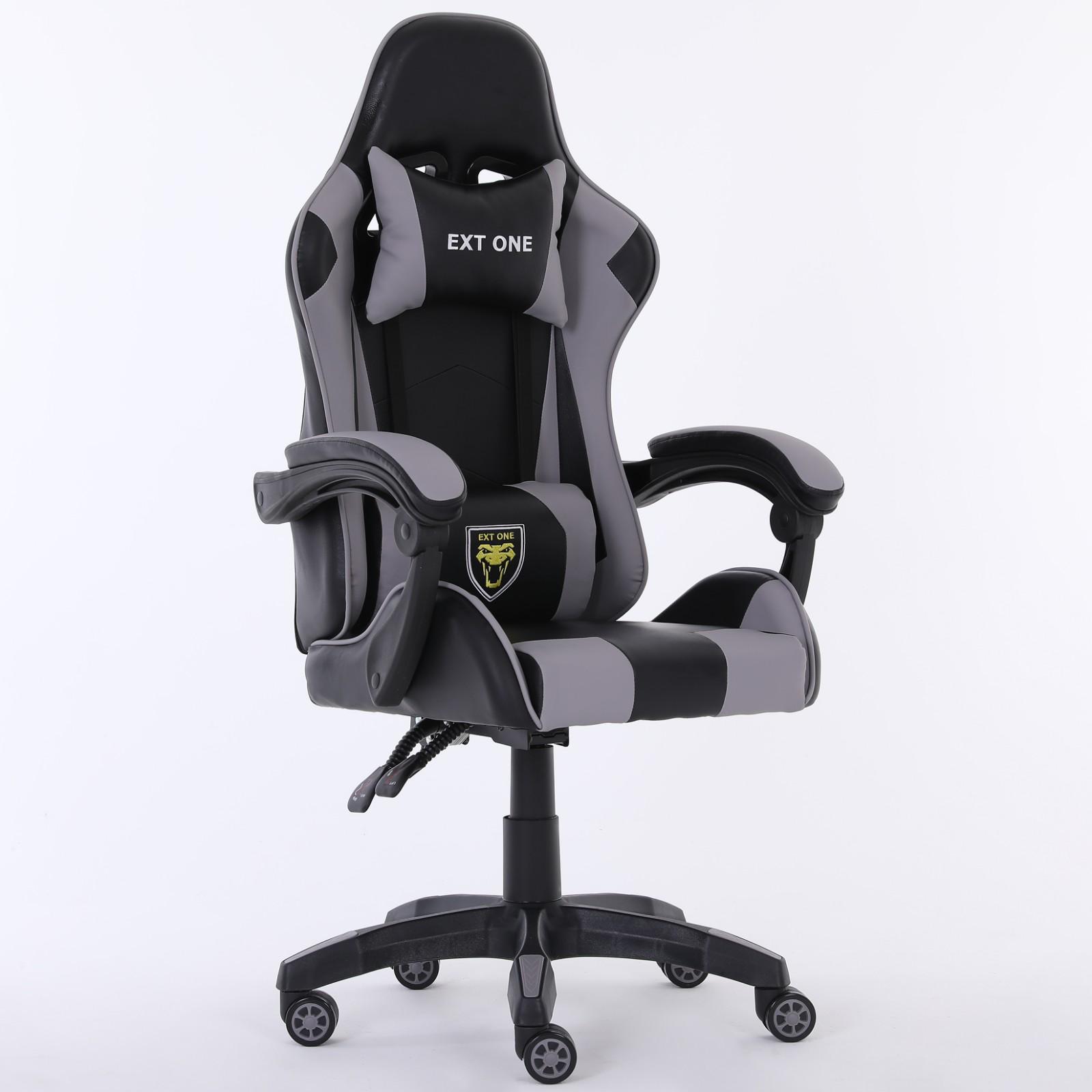Крісло комп'ютерне Ext One Чорний/Сірий (10013705) - фото 2 Крісло комп'ютерне Ext One Чорний/Сірий (10013705) - фото 2