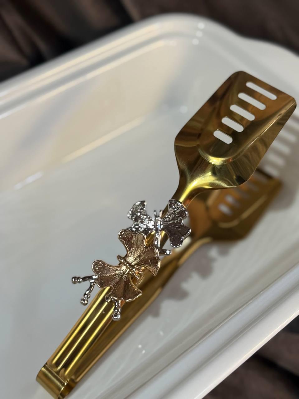 Щипцы сервировочные YIWU Food Clip из нержавеющей стали 21,5 см (HP-8-62)