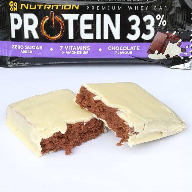 Блок протеиновых батончиков GO ON NUTRITION Protein Bar 33% Микс из 3-х вкусов 50 г 25 шт. - фото 5 Блок протеиновых батончиков GO ON NUTRITION Protein Bar 33% Микс из 3-х вкусов 50 г 25 шт. - фото 5