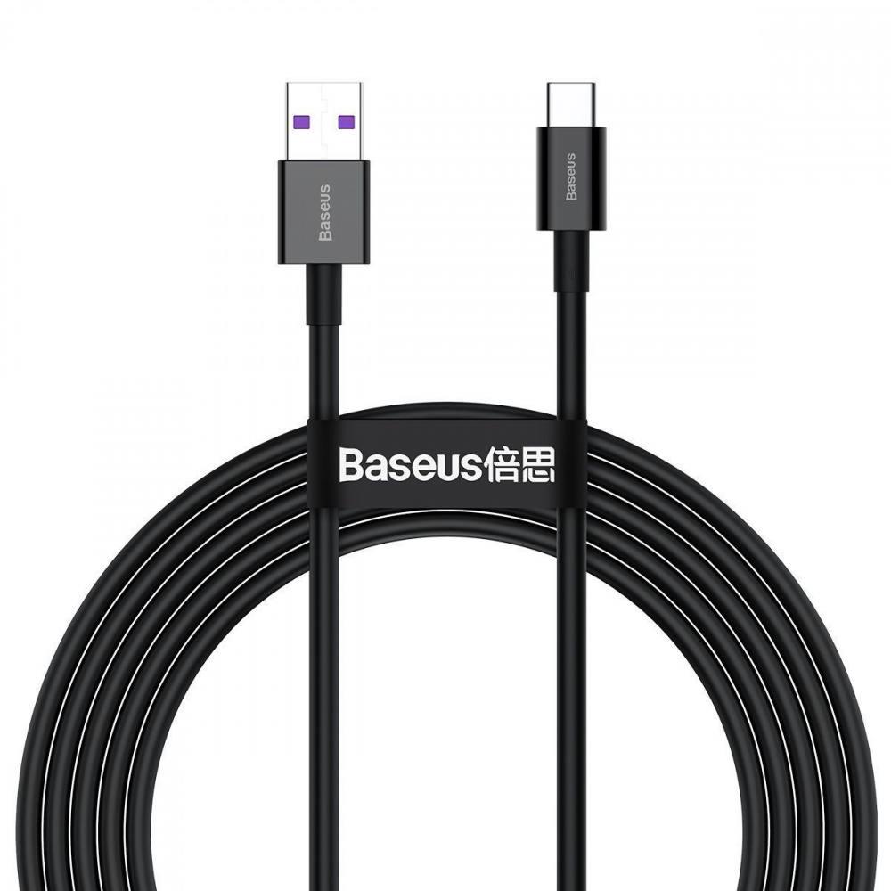 Кабель Baseus Superior Series Fast Charging Type-C 66 Вт 2 м Black (9754524)