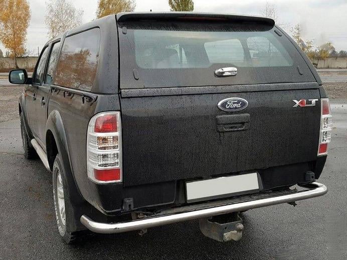 Задняя защита AK005 CAN для Ford Ranger 2007-2011 гг. нержавеющая сталь Хром