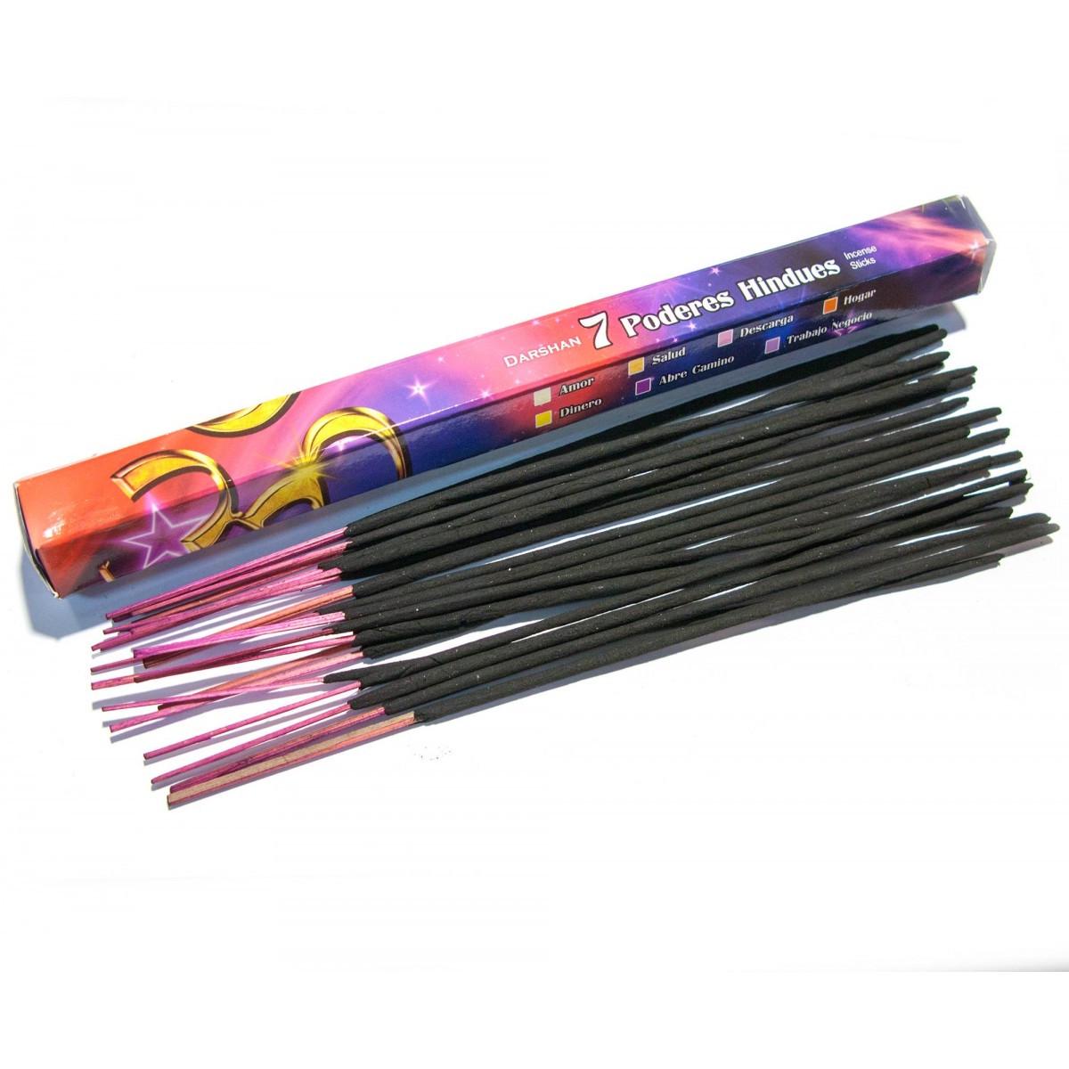 Пахощі Darshan Сім Енергій Індуїзму Darshan шестикутник 20 шт. (14-25130D)