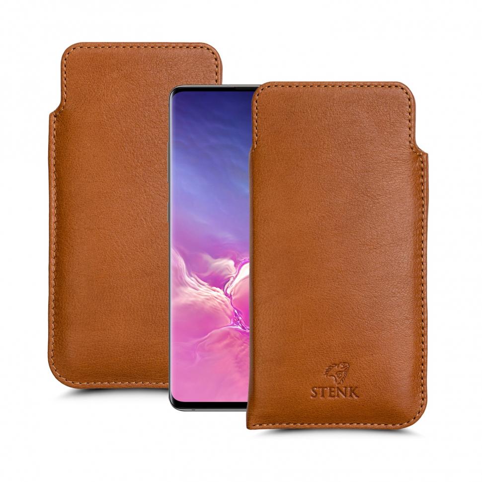 Футляр Stenk Elegance для Samsung Galaxy S10 Plus Camel (63452) Футляр Stenk Elegance для Samsung Galaxy S10 Plus Camel (63452)