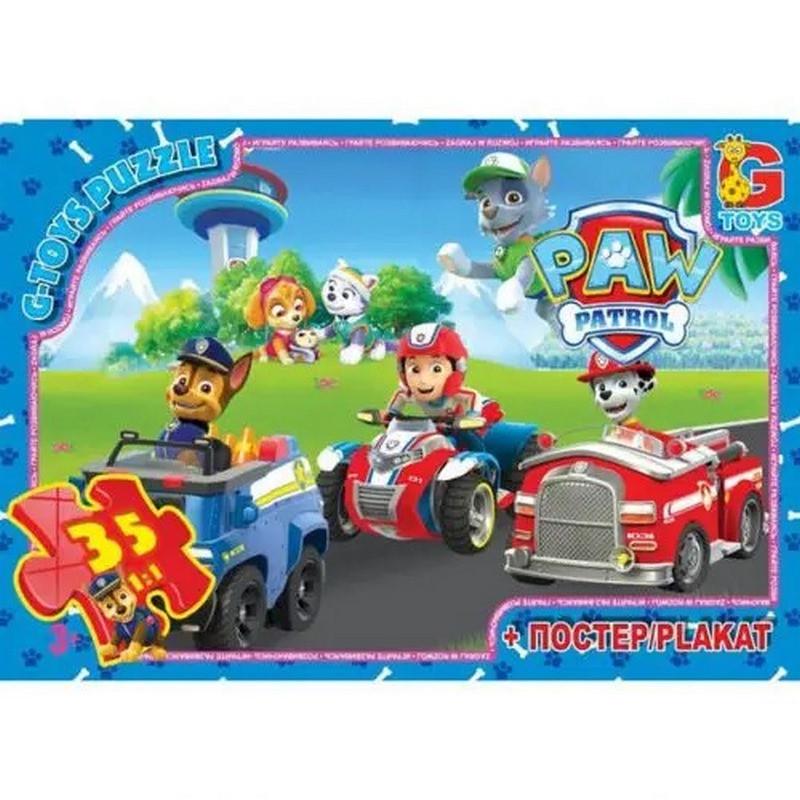 Пазлы Paw Patrol Щенки патруля PW0819 35 элементов (3143388171)