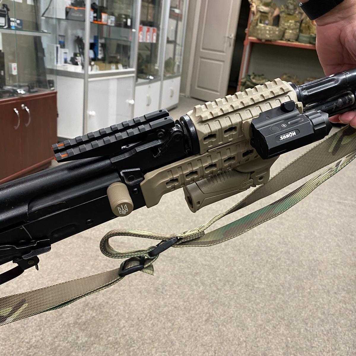 Планка Picatinny для АК на цілик 8 слотів довжина 100 мм. - фото 7 Планка Picatinny для АК на цілик 8 слотів довжина 100 мм. - фото 7