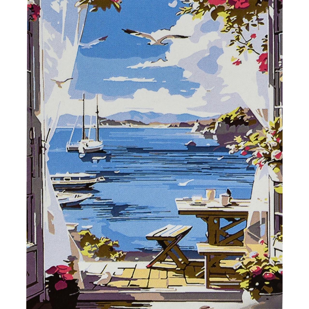 Картина по номерам Strateg Премиум Теплое утро 30х40 см (SS1186)