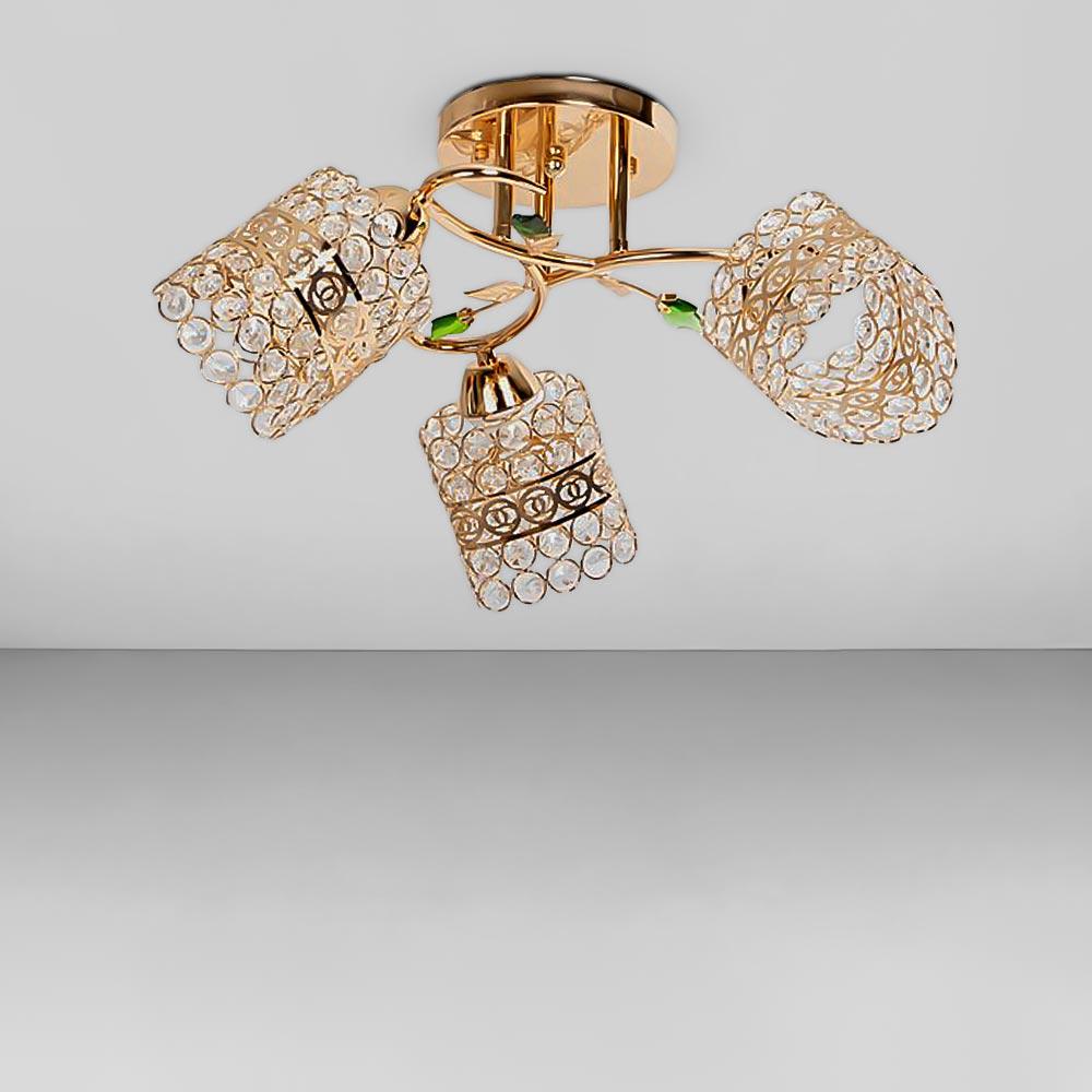 Люстра потолочная Light House SH-18783/3 FG Золотой