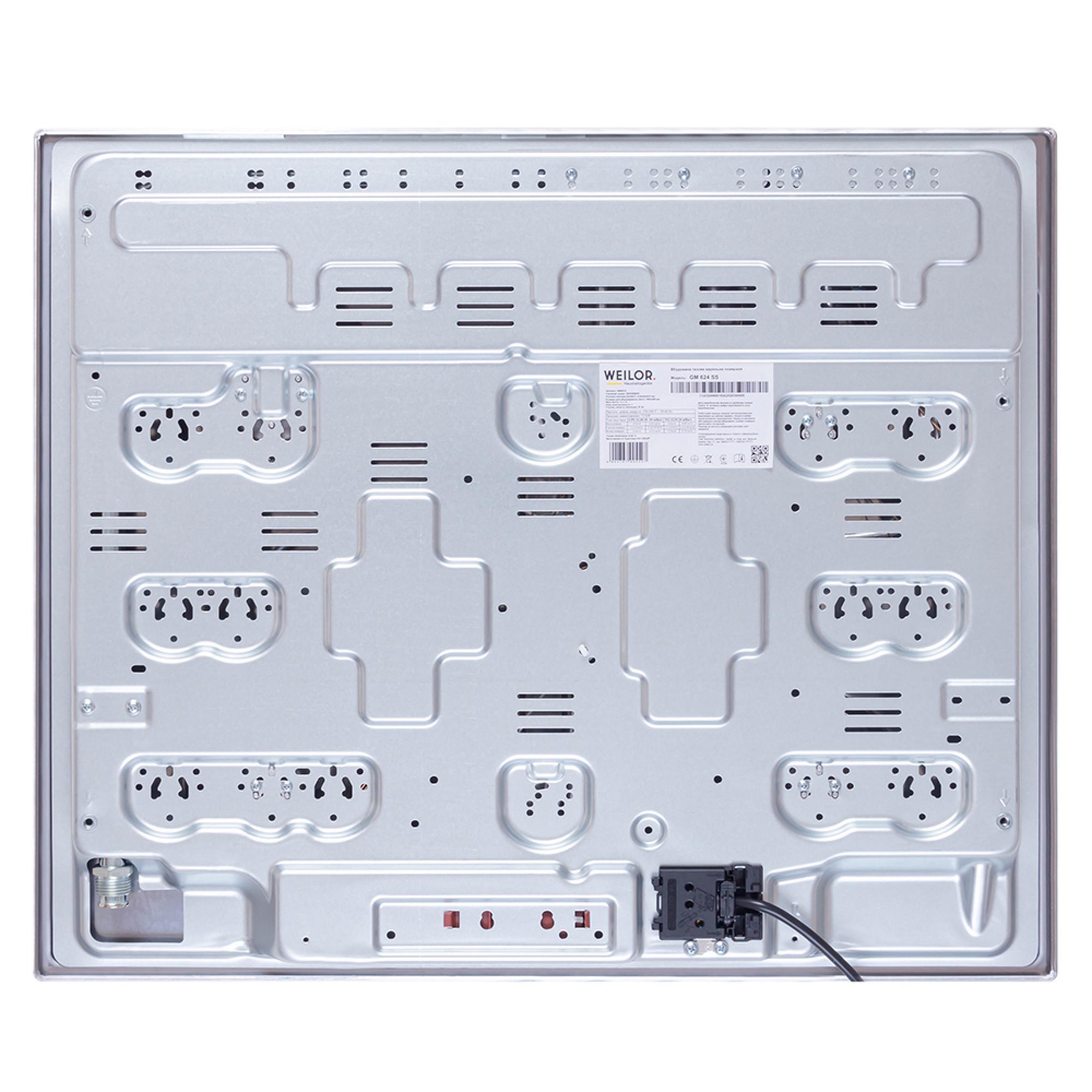 Варочная поверхность газовая WEILOR GM 624 SS - фото 10