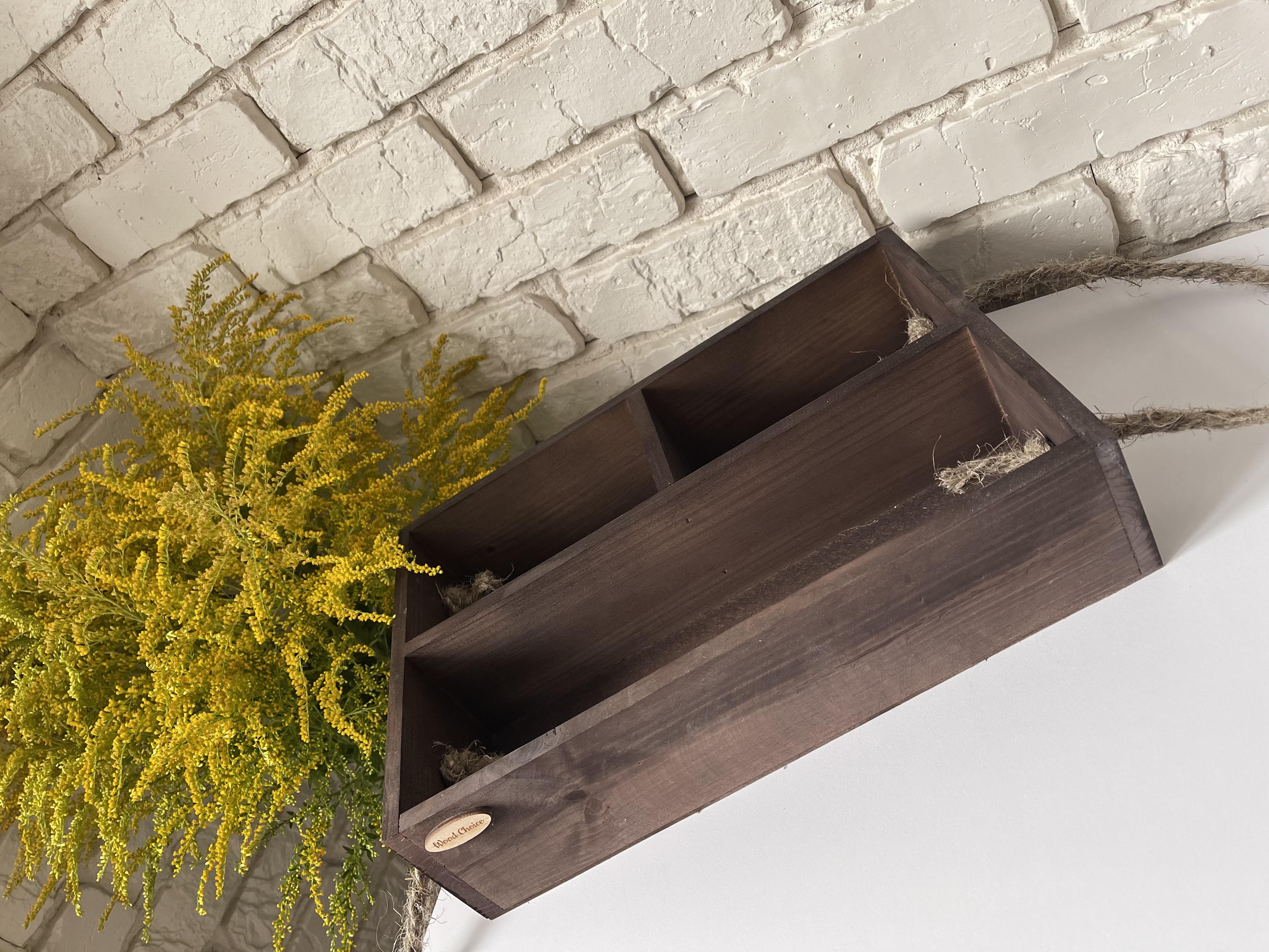 Ящик бокс деревянный подарочный 35х23х9 Коричневый - фото 3 Ящик бокс деревянный подарочный 35х23х9 Коричневый - фото 3