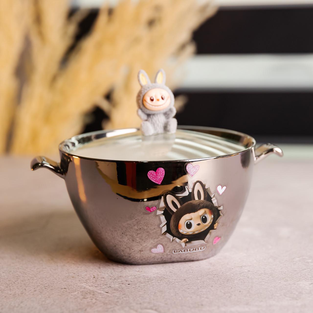 Миска для супа и лапши фарфоровая LABUBU Bubu 800 мл (FM-34A)