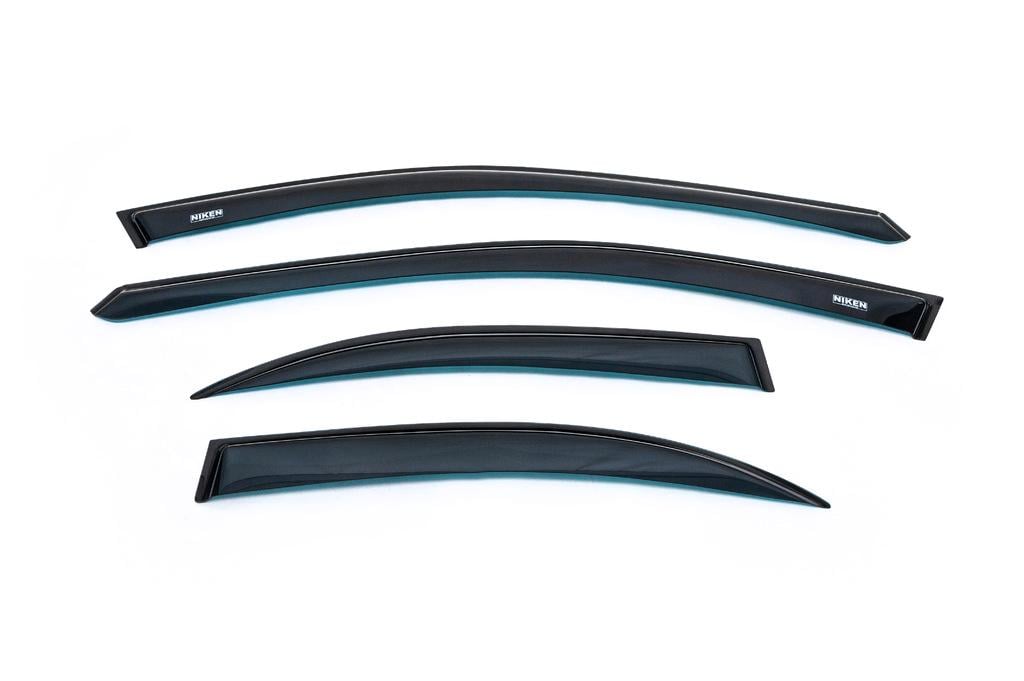 Ветровики SD Niken для Mazda 6 2003-2008 гг. поликарбонат Черный