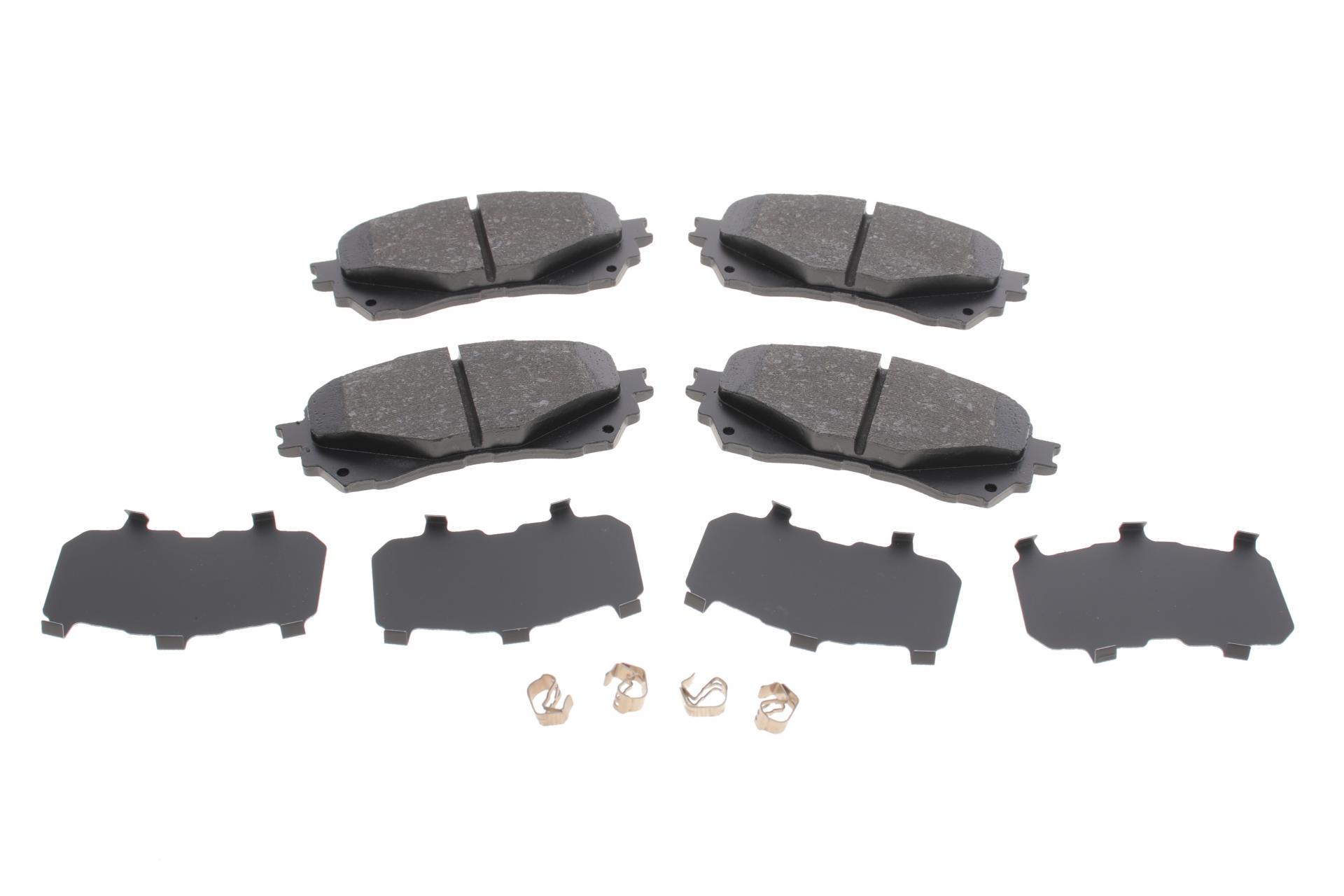 Колодки гальмівні передні ZIMMERMANN Mazda 6 12- Akebono (25725.155.1 ZIMMERMANN)