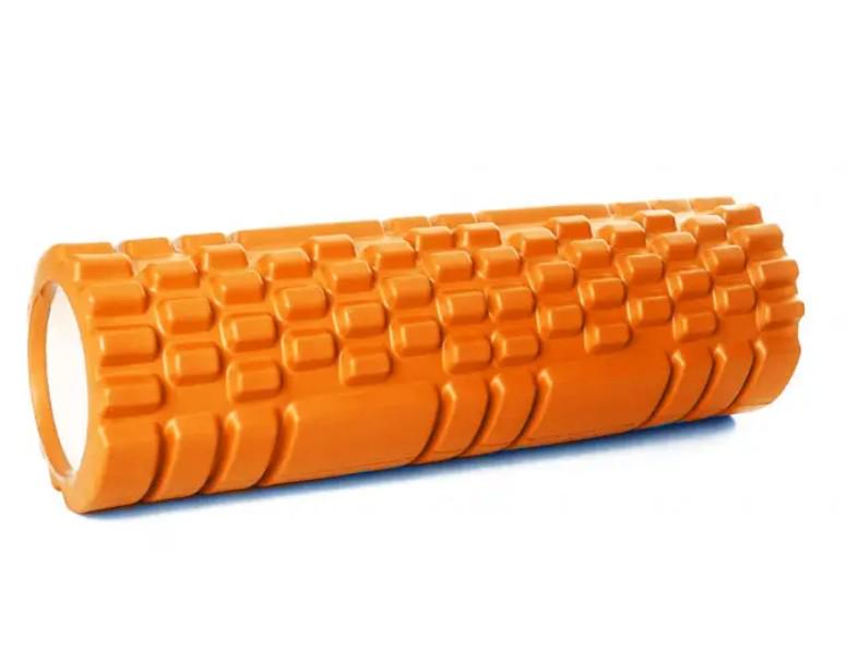 Масажний ролик EVA з шипами 29,5х7,5 см Помаранчевий (607) - фото 2 Масажний ролик EVA з шипами 29,5х7,5 см Помаранчевий (607) - фото 2