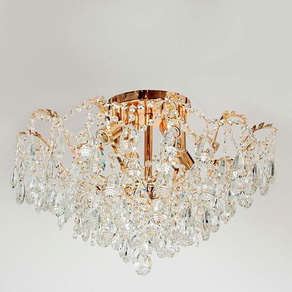 Люстра классическая хрустальная Svet Золотистый (SH-67140/8 FG)