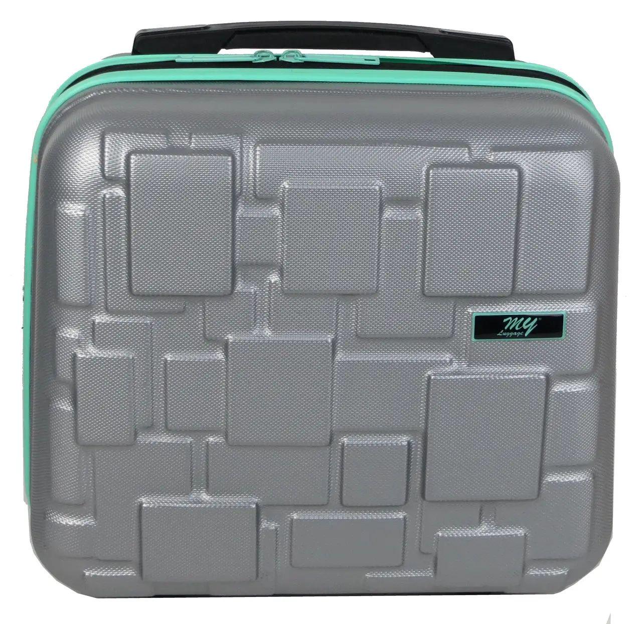 Бьюті-кейс дорожній My luggage із кодовим замком 16 л Сріблястий (S1645435 silver)