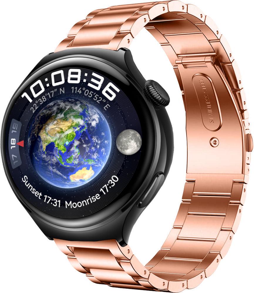 Браслет металлический Shape для Huawei Watch 4/4 Pro Rose Gold (38606-27)