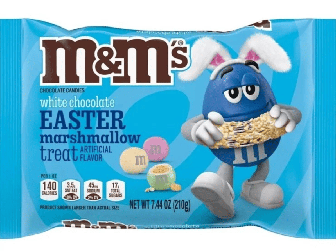 Драже M&M's White Chocolate Easter Marshmallow Treat 210 г (2996919009)