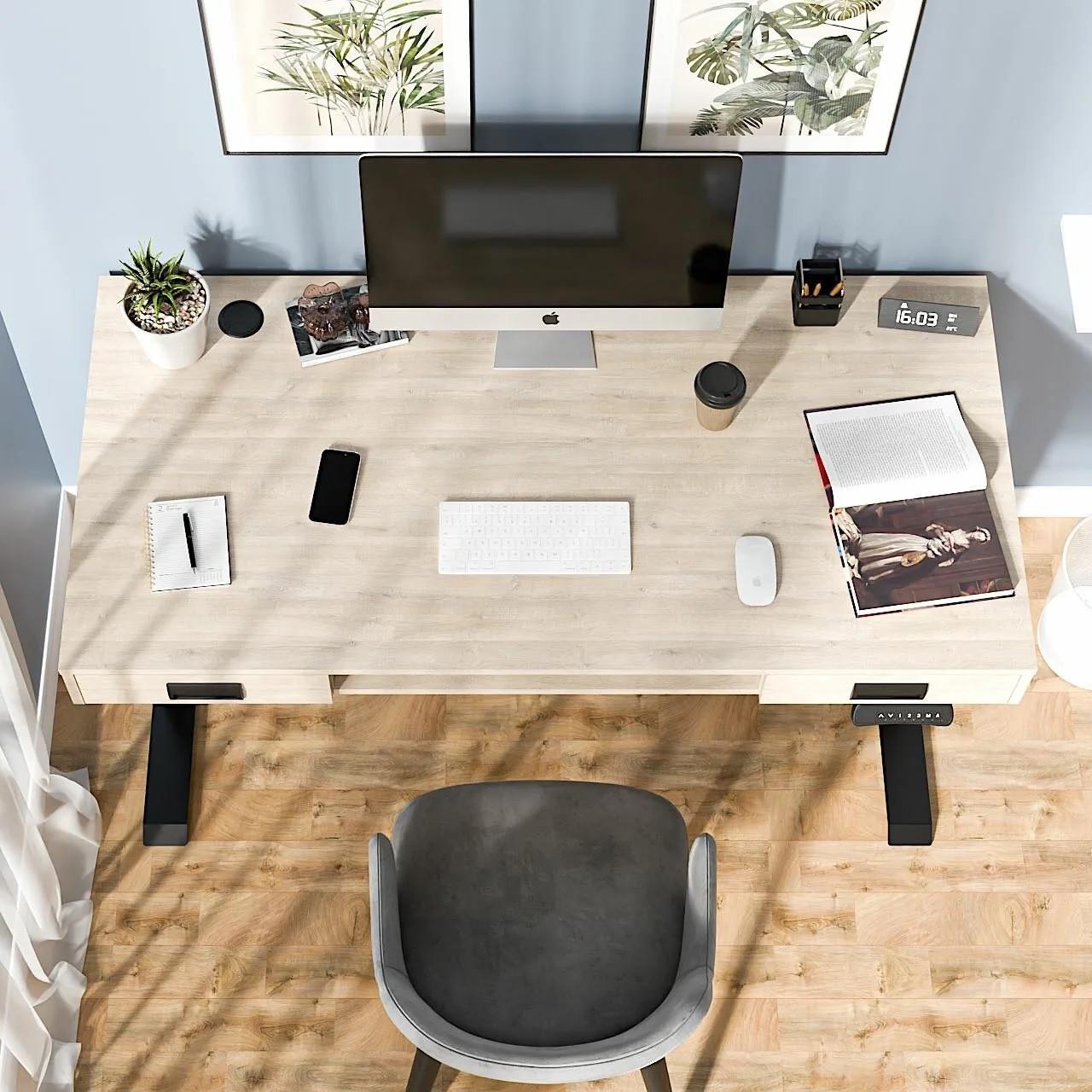 Геймерский стол MILAN TOWER с регулировкой высоты стиль лофт (КТ/ДА0027)