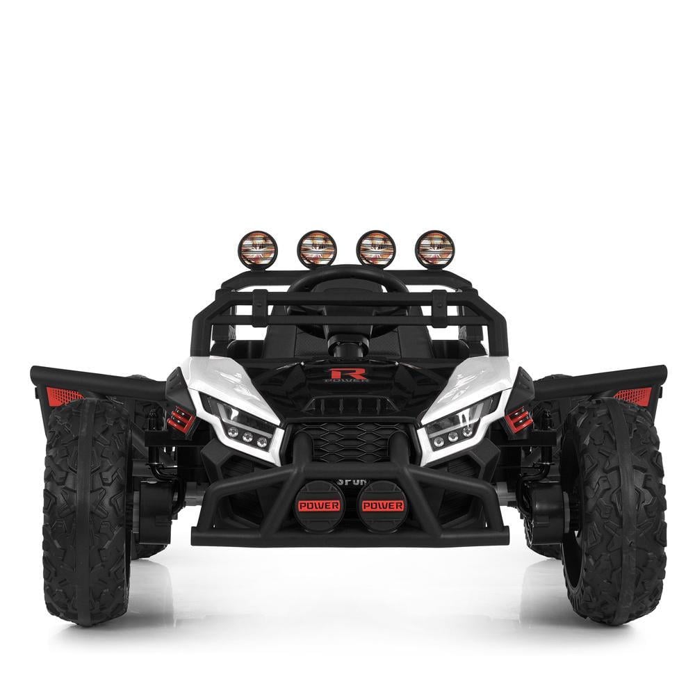 Дитячий електромобіль Bambi баггі M 6073EBLR Білий - фото 2