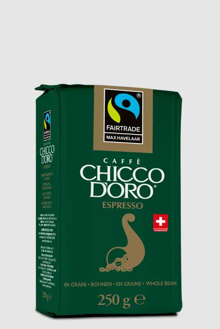 Кофе в зернах Chicco D'oro FairTrade Trade Max Havelaar Espresso 250 г