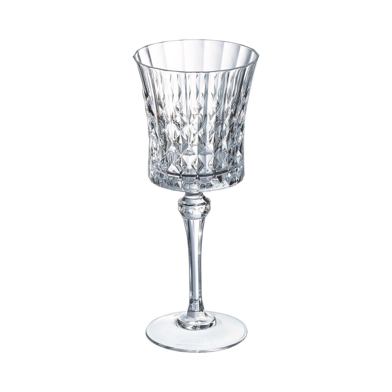 Набор бокалов для вина CD'A Lady Diamond 190 мл 6 шт. хрустальное стекло (L9744)