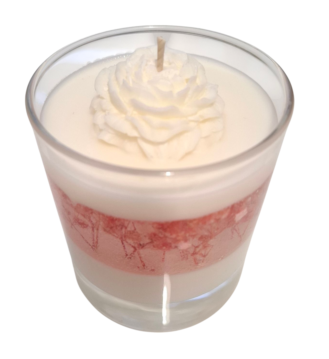 Ароматическая свеча в сосуде Aroma of Calm с сухоцветами (AS-03-006)