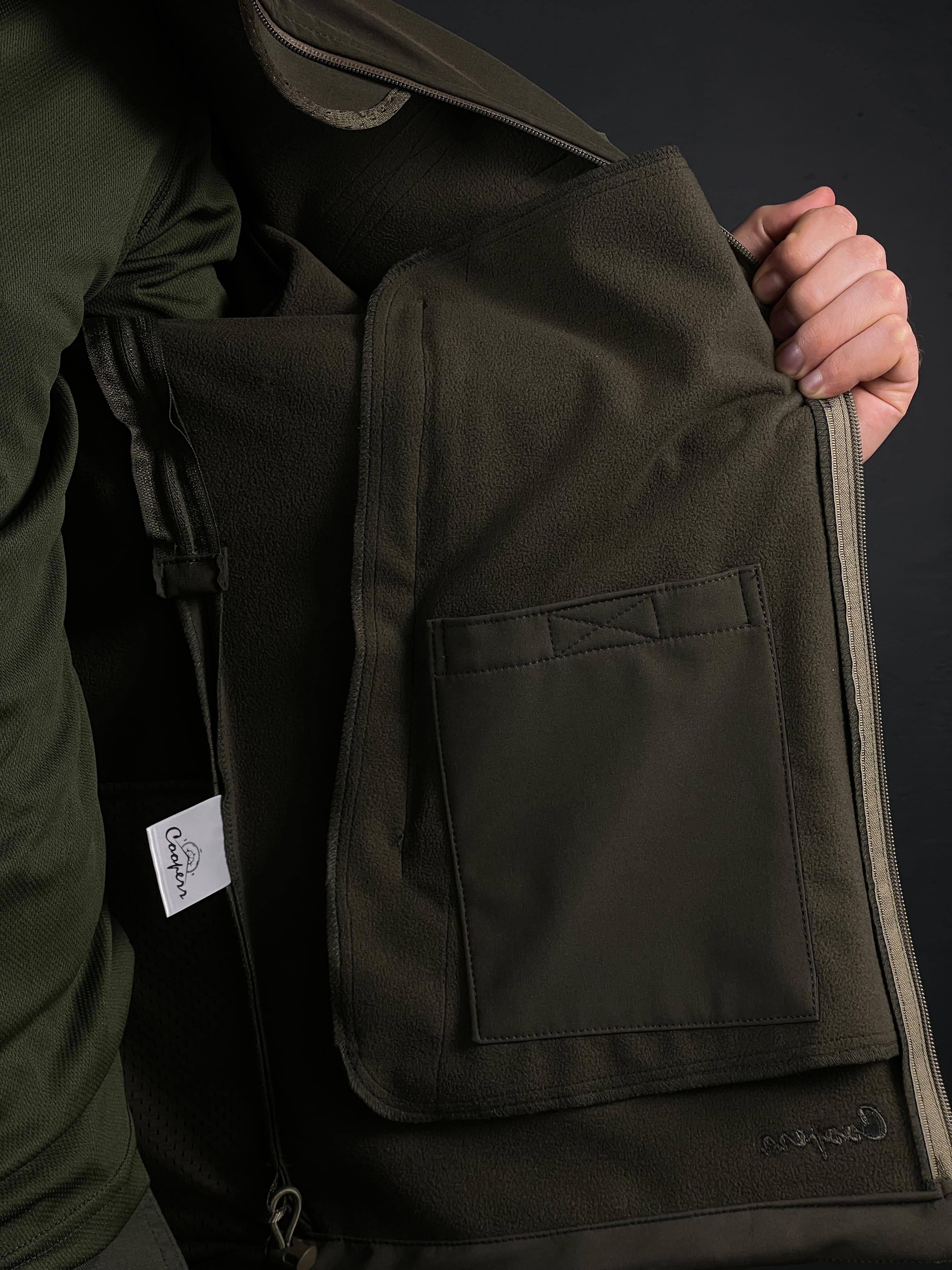 Куртка военная COOPERR Soft Shell II L Олива (KUR-1.3.L) - фото 9