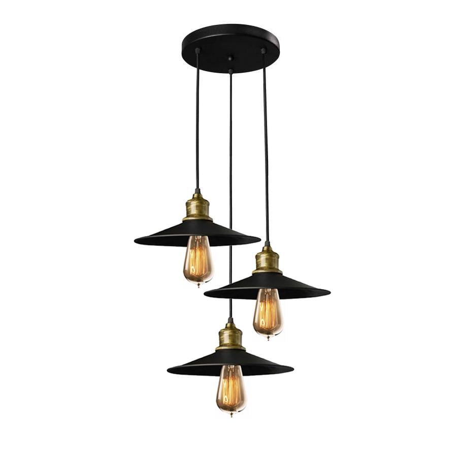 Подвесной светильник лофт MSK ELECTRIC Brooklyn NL 117-260-3R на три лампы (614960)