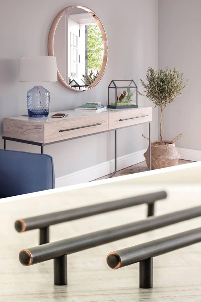 Мебельная ручка рейлинг GTV C-096 мм Черный медный (RS-156096-14) - фото 4 Мебельная ручка рейлинг GTV C-096 мм Черный медный (RS-156096-14) - фото 4