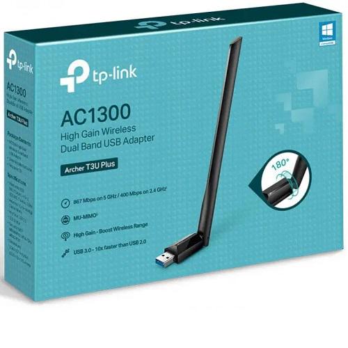 Адаптер Wi-Fi TP-Link Archer T3U Plus (9822444) - фото 4