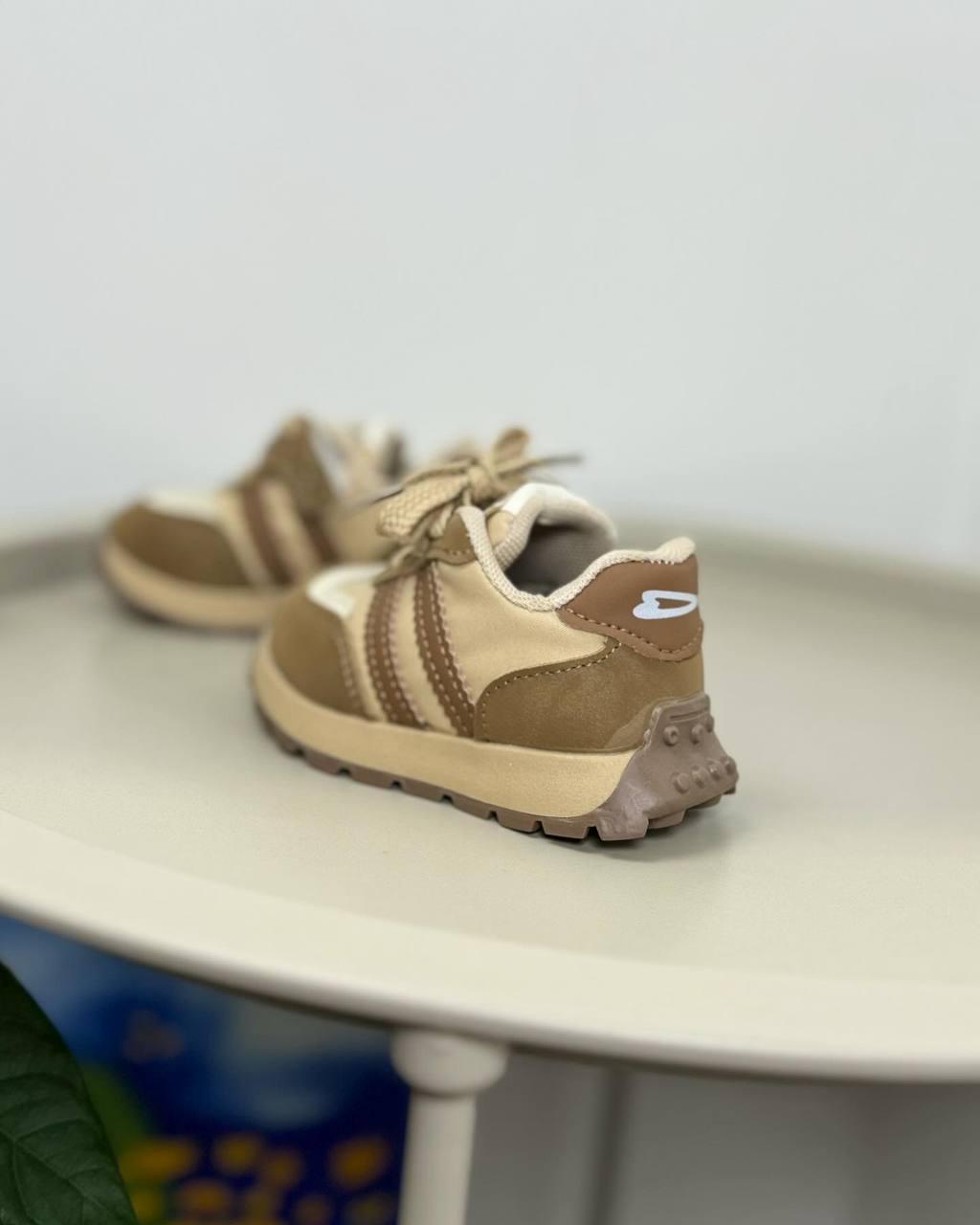 Кросівки дитячі р. 19 Бежевий (1272) - фото 7
